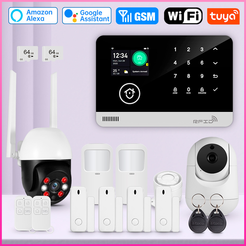 Smart Home Keyboard - Alarmsystem für Zuhause Tuya WIFI GSM