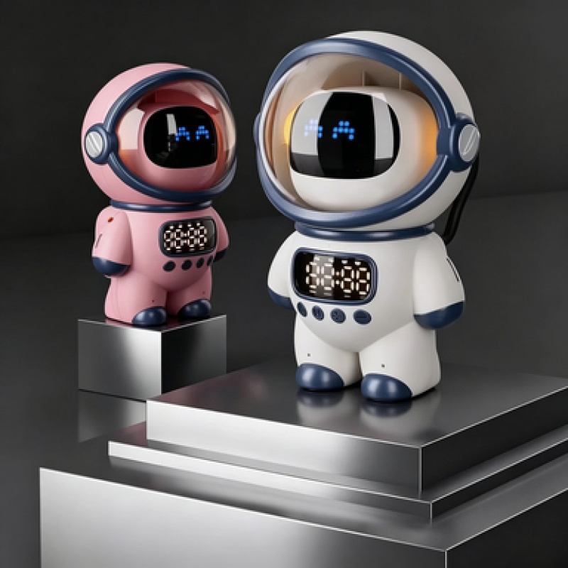 Smart Home Lighting - 2026 Neuer KI-Smart-Sprachchat-Roboter Bluetooth-Lautsprecher Digitaler Wecker