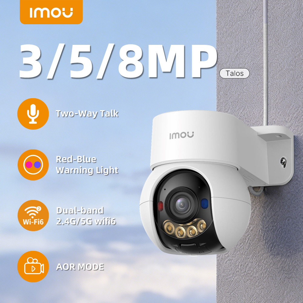 Eufy Camera E220 - IMOU Talos 3/5/8MP 2K/3K/4K Zwei-Wege-Sprechfunktion AOR-Modus