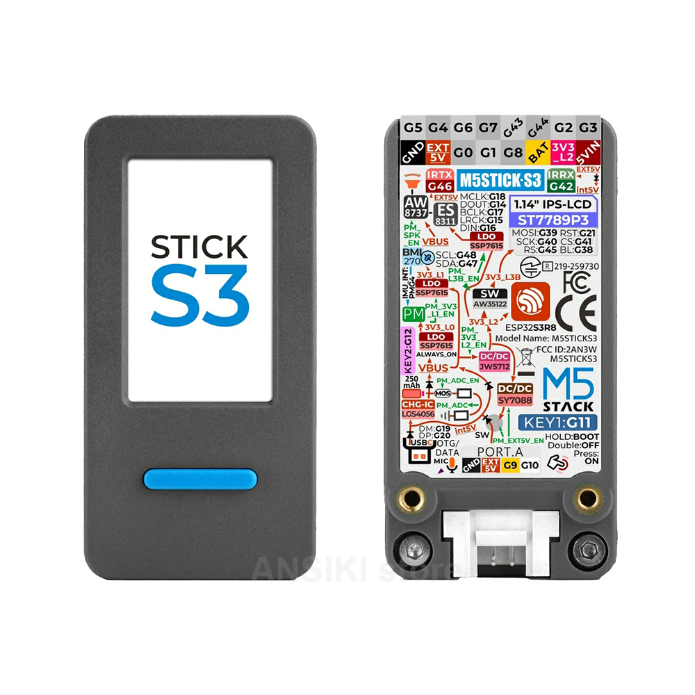 Smart Home Monitoring - M5Stack M5StickS3 ESP32-S3 IoT-Entwicklungskit Tragbar mit