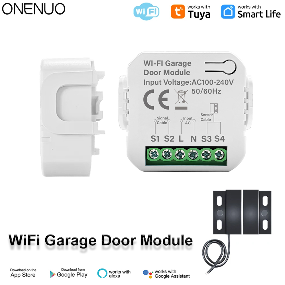 Smart Garage Door Opener - Smart Tuya WiFi Garagentorschalter Türöffnung Smart