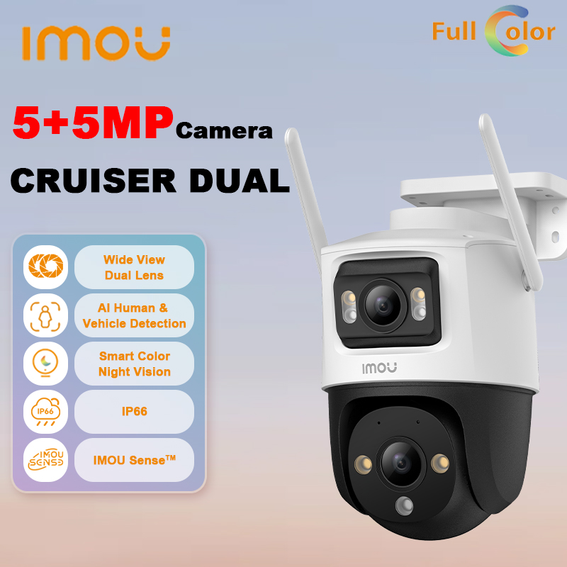 Smart Home Imou - IMOU Cruiser Dual 10MP IP66 WLAN-Verbindung