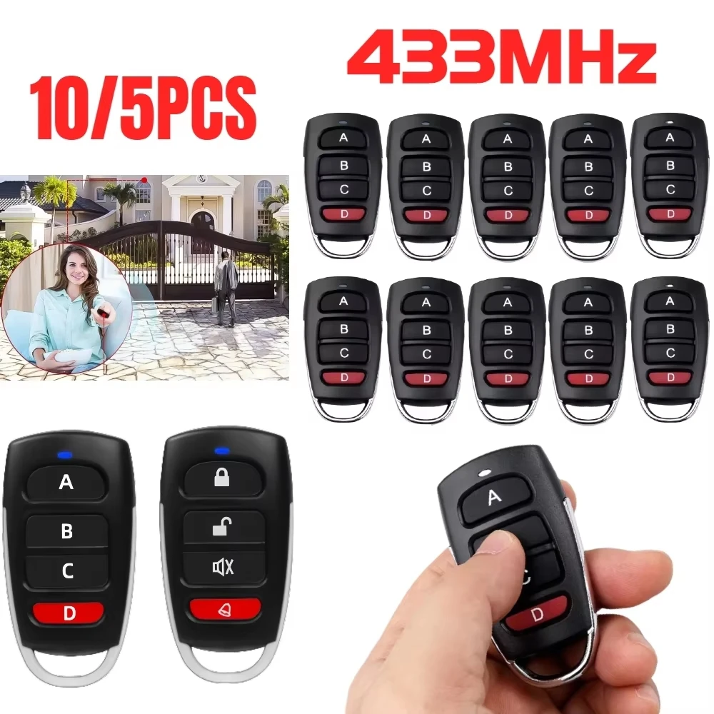 Smart Garage Door Opener - 10/5 Stück ABCD / Lock Unlock