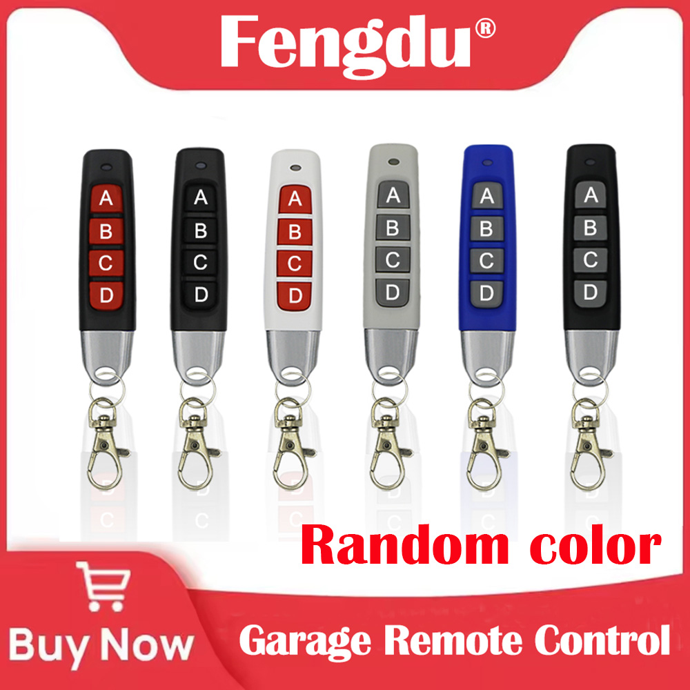 Smart Garage Door Opener - Universeller 433-MHz-Garagentor-Fernbedienungs-Duplikator, Kopier-Fernbedienung mit 4 Tasten