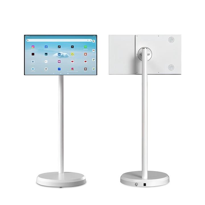 Smart Home Pc - 21,5-Zoll Beweglicher Smart-TV mit Akku, Tragbarer