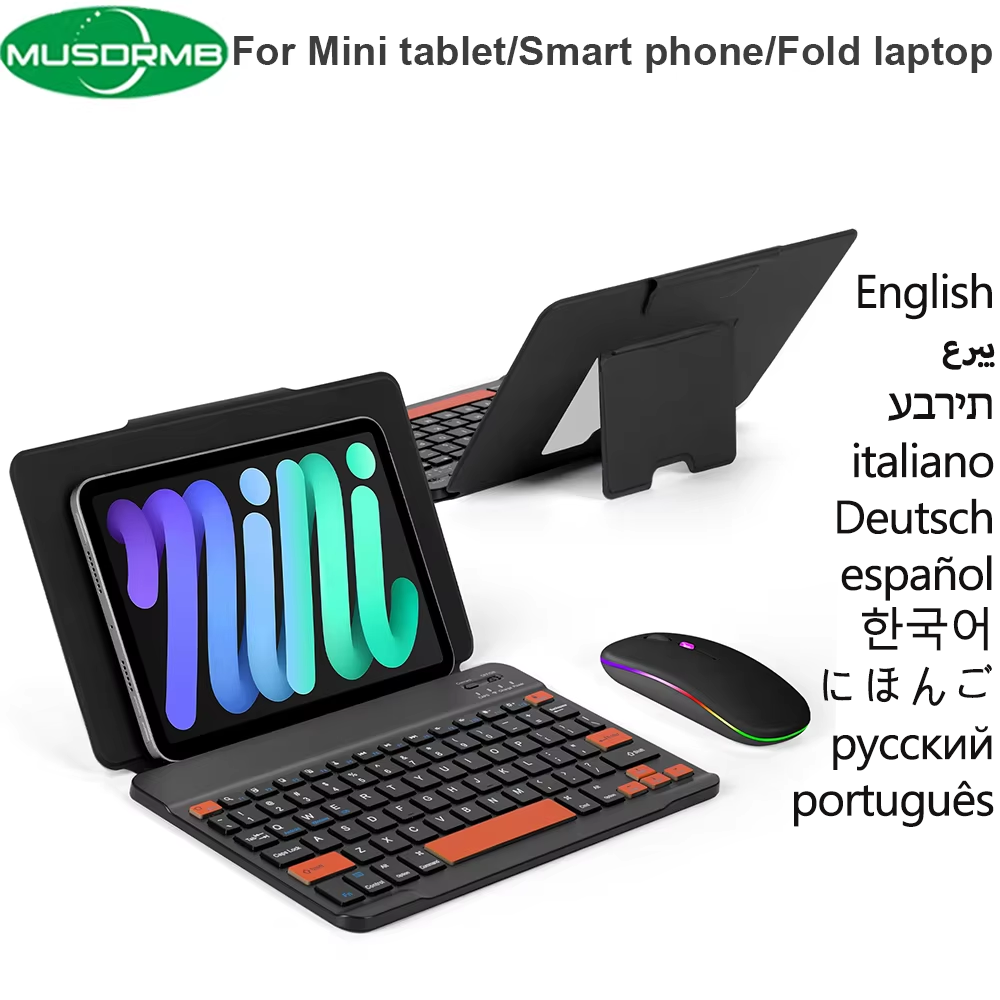 Smart Home Keyboard - Universelle Tragbare Schlanke Bluetooth-Tastatur mit Ständer