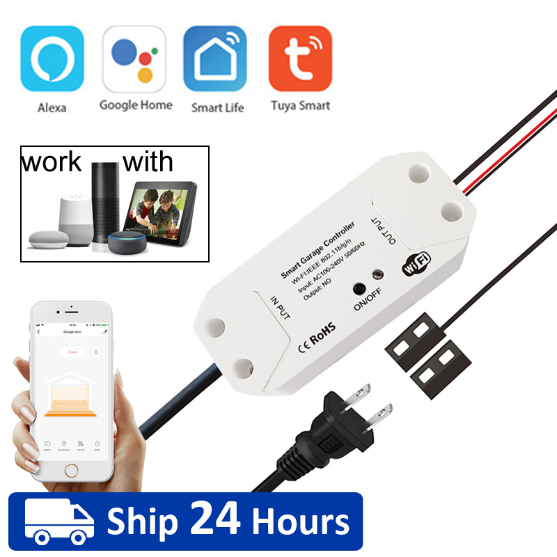 Smart Garage Door Opener - TUYA WIFI 2,4G Smart Garage Türöffner