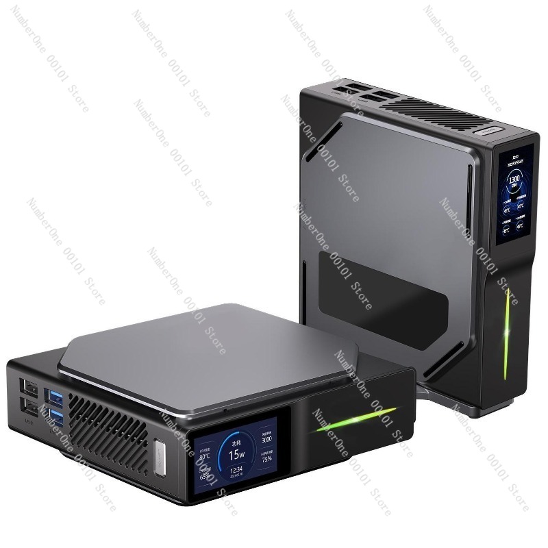 Smart Home Pc - Mini-Computer mit intelligenter Temperaturanzeige, kompakter, leiser