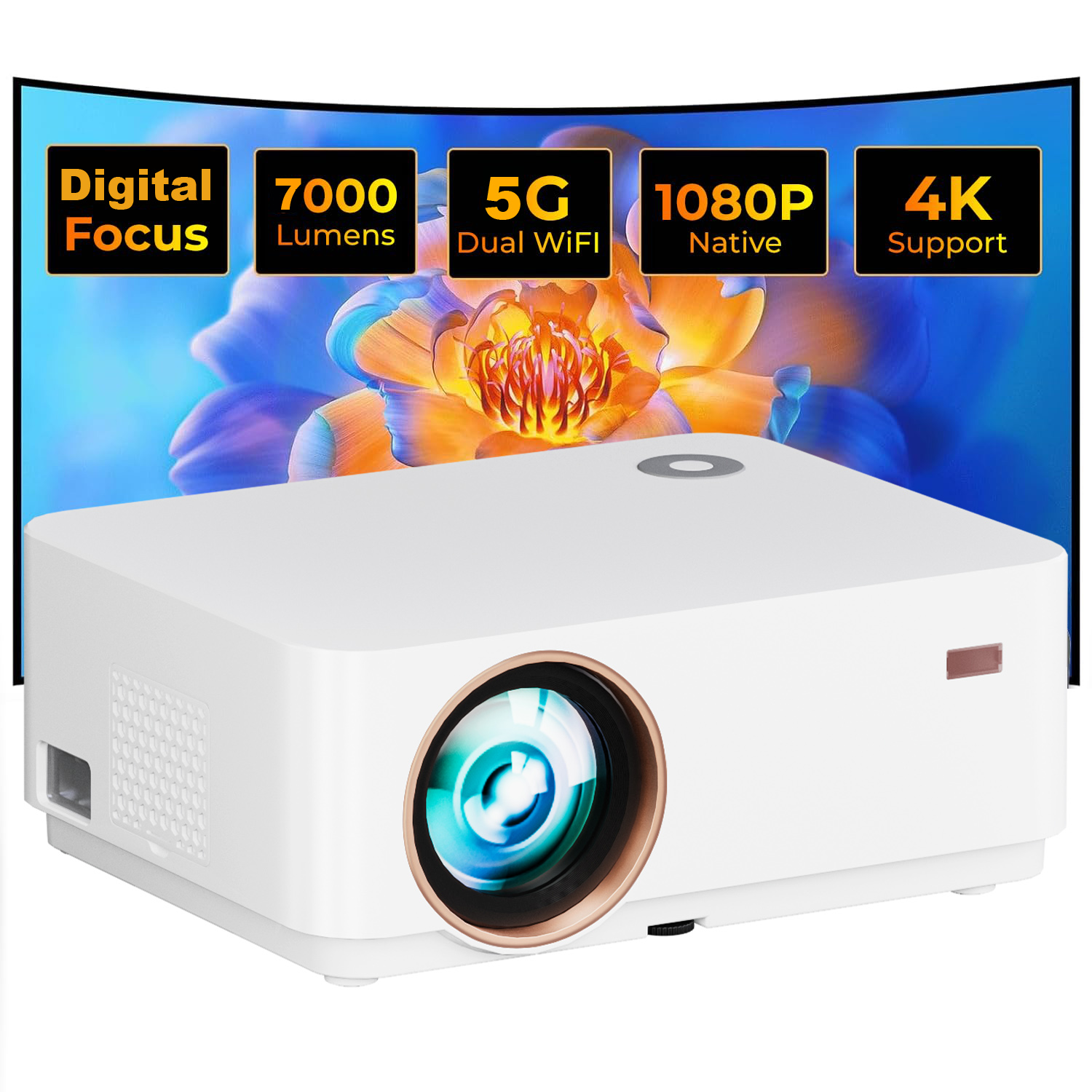 Smart Home Retrofit - Wzatco d5a 1080p digitaler Fokus Full
