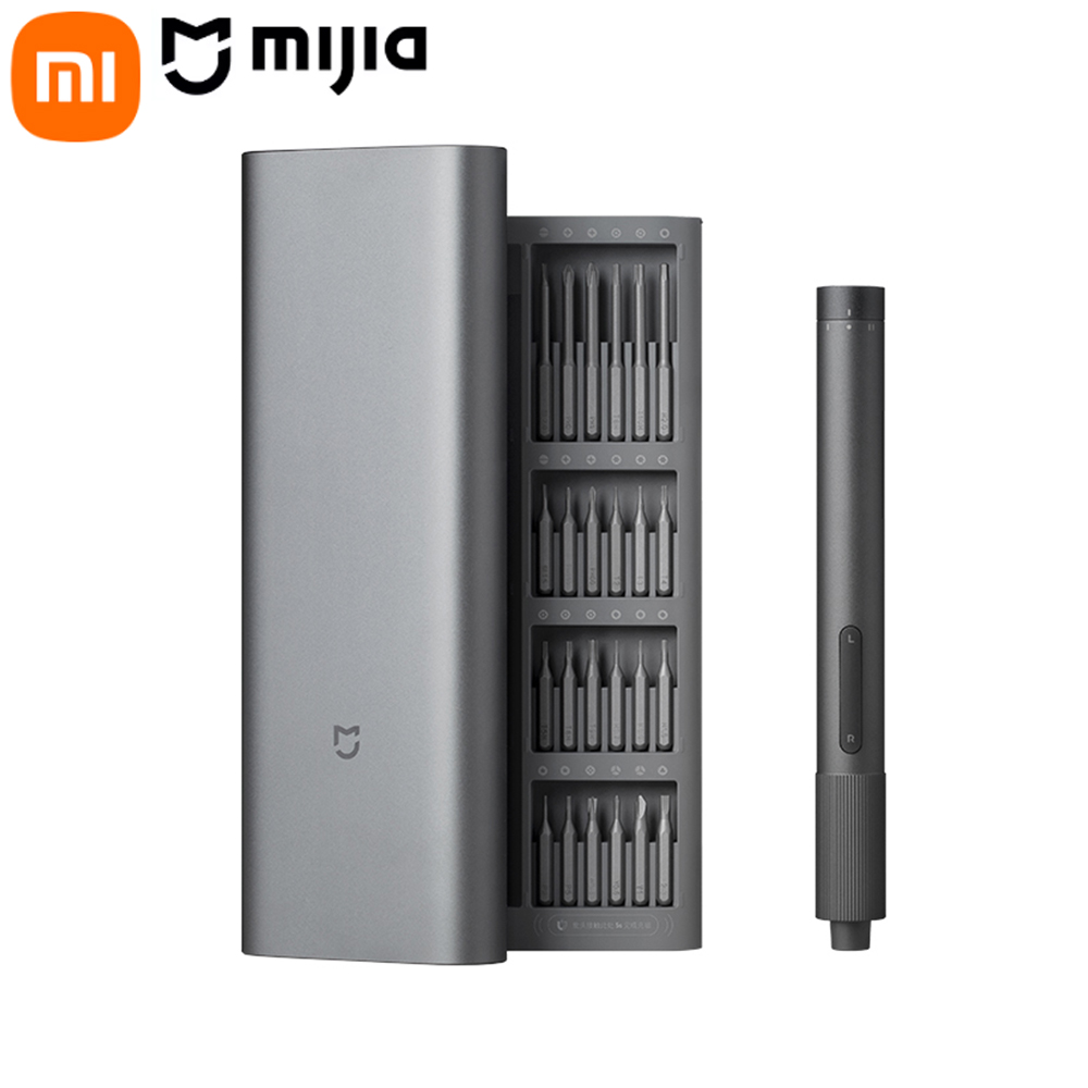 Smart Home Xiaomi Kit - Xiaomi Mijia Elektrisches Präzisions-Schraubendreher-Set mit 24