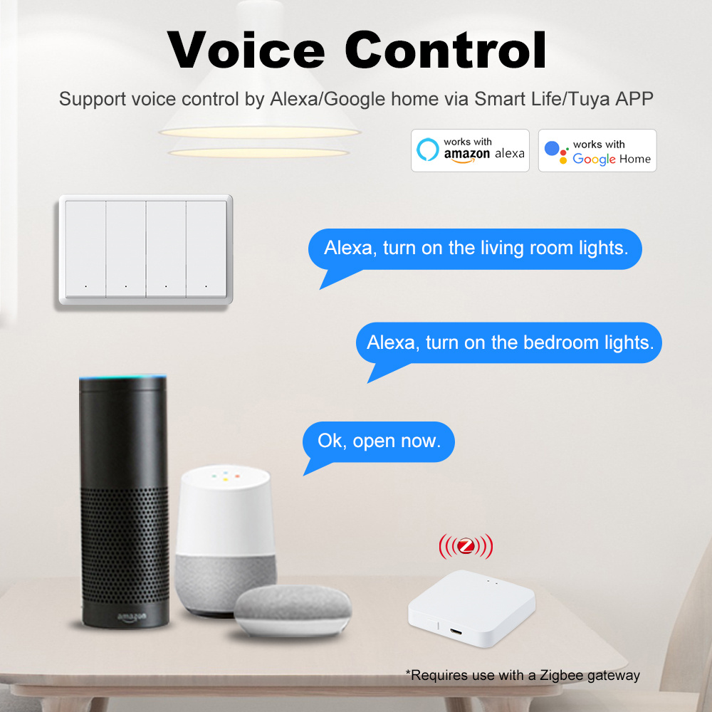 Manhot Smart Zigbee Schalter,  – Smart Home Button Bewertung und Preis