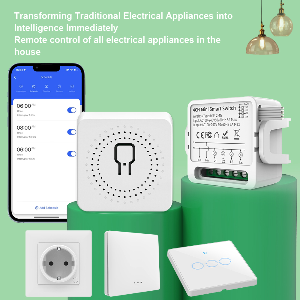 Tuya WiFi Smart-Schalter 1/2/3 – Smart Home Button Bewertung und Preis