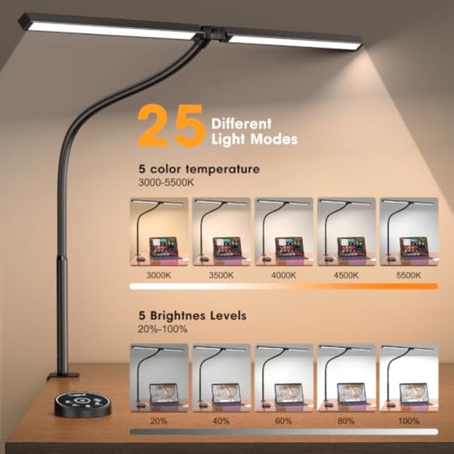 LED-Schreibtischlampe für Büro – Smart Home Lighting Bewertung und Preis