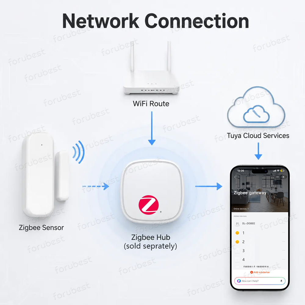 Zigbee 3.0 Tür- und Fenstersen – Door Window Sensor Bewertung und Preis