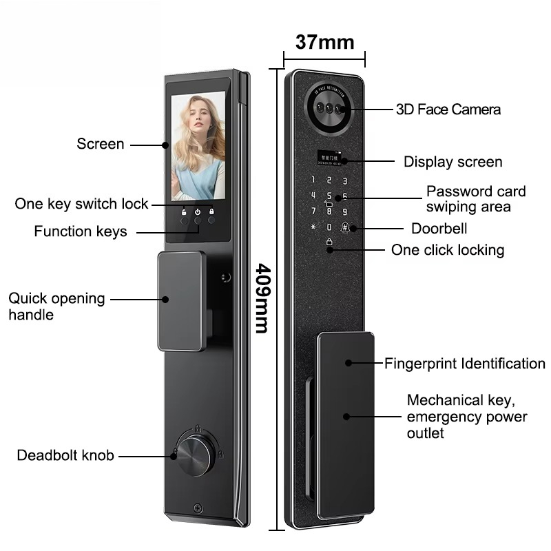 Tuya WiFi Smart Door Lock, bio – Smart Door Lock Bewertung und Preis
