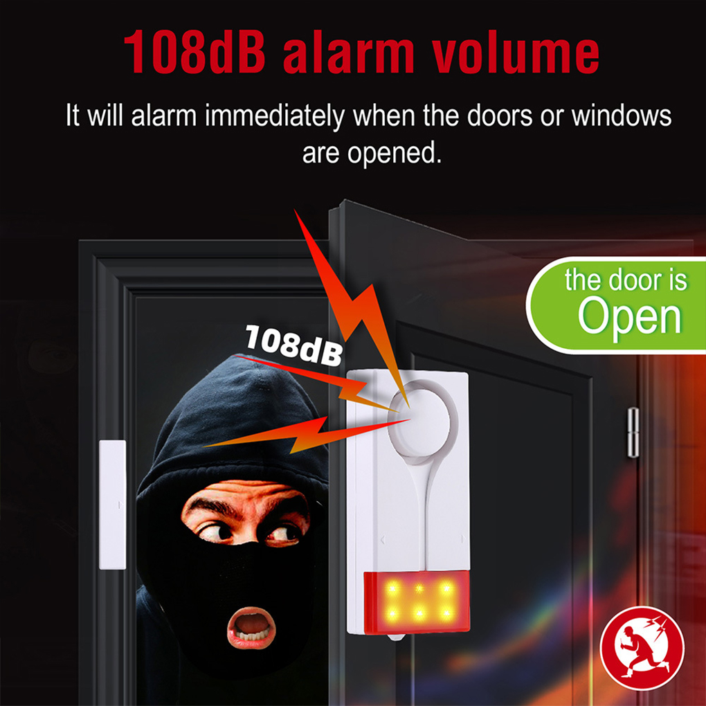 Diebstahlalarm, 110 dB, lauter – Door Window Sensor Bewertung und Preis