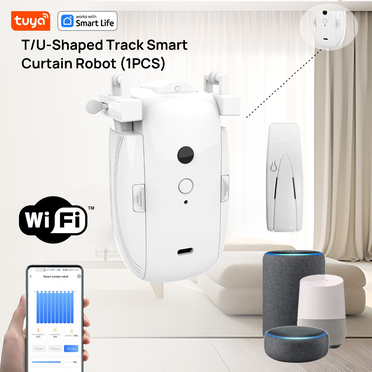 Tuya Smart Wifi Vorhang Robote – Smart Home Hub Bewertung und Preis