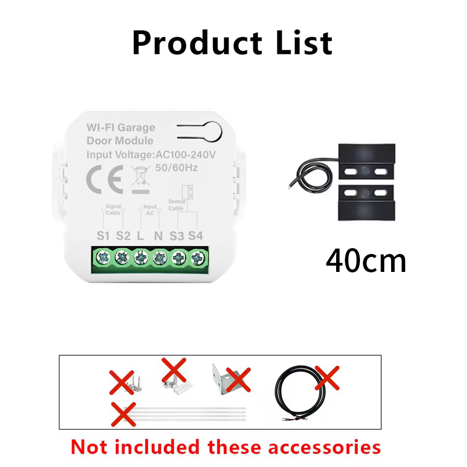 Smart Tuya WiFi Garagentorscha – Smart Garage Door Opener Bewertung und Preis