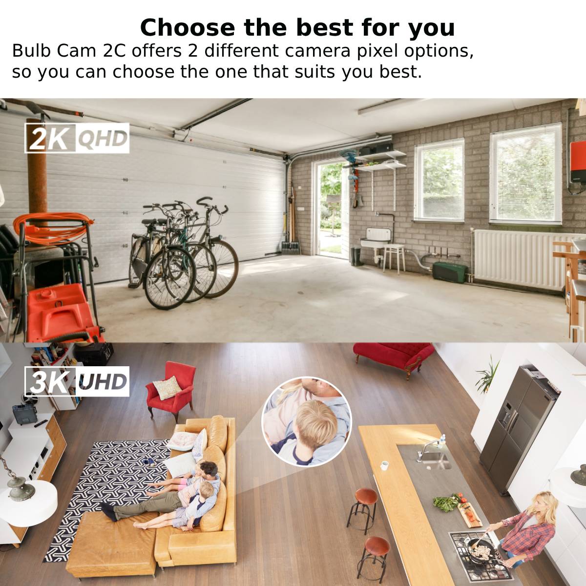 IMOU Bulb Cam 2C 3MP/5MP 2K/3K – Smart Home Imou Bewertung und Preis