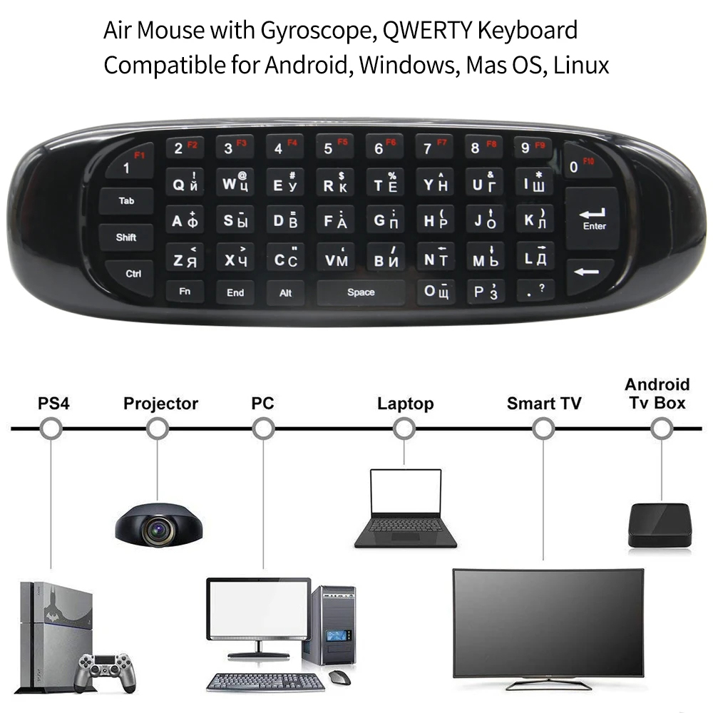 C120 Fly Air Maus Drahtlose Ta – Smart Home Keyboard Bewertung und Preis