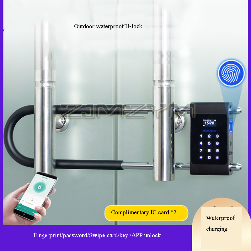 Fingerabdruck-U-Typ-Schloss, e – Smart Door Lock Bewertung und Preis