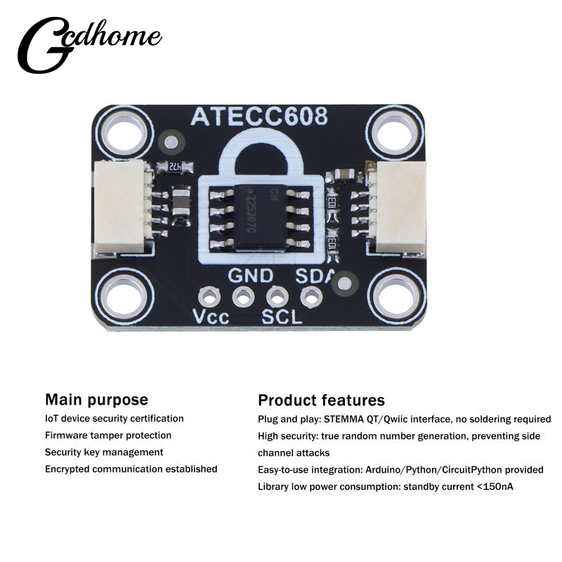 ATECC608 Secure Element Module – Smart Home Keyboard Bewertung und Preis