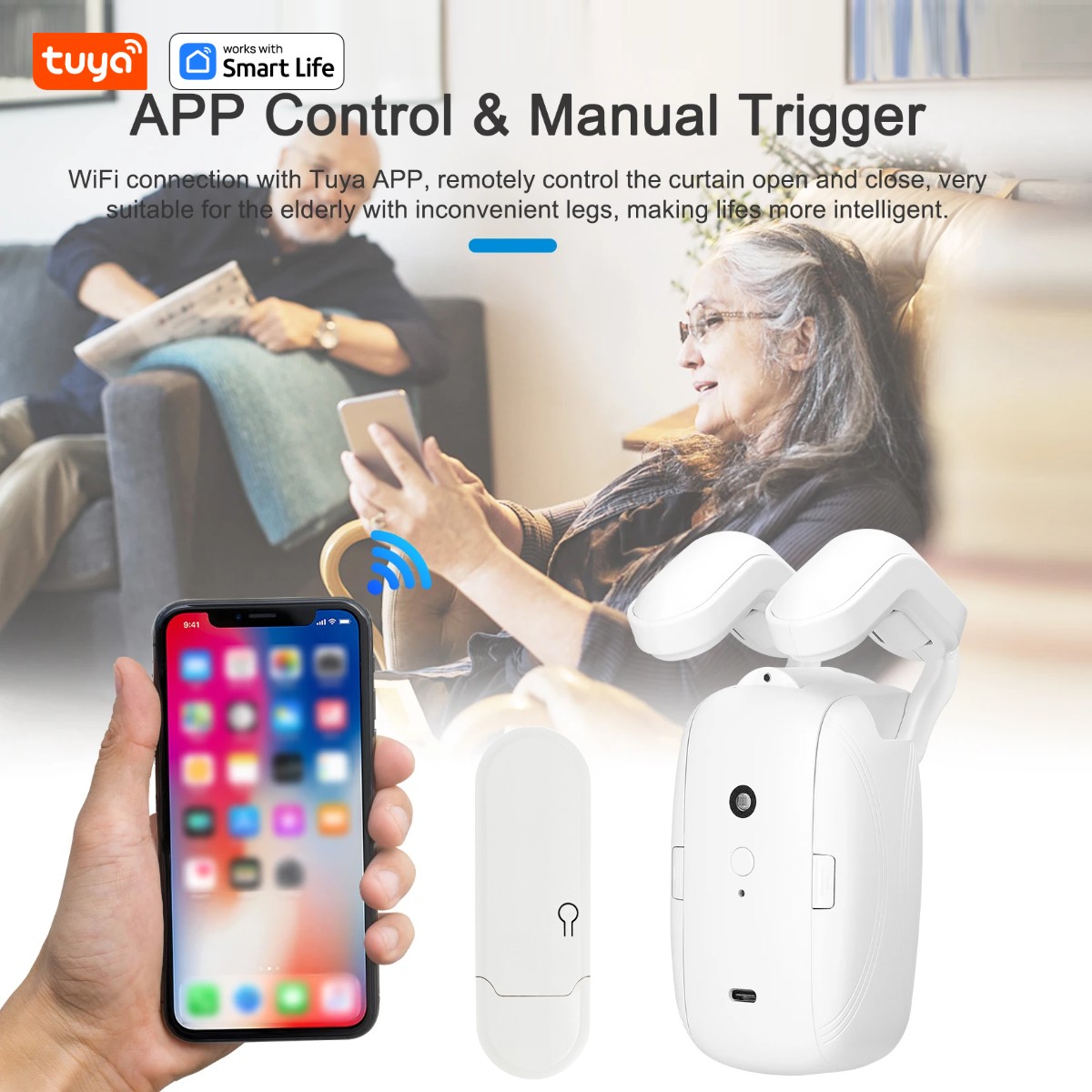 1/2 Stück Tuya Smart WiFi Vorh – Smart Home Hub Bewertung und Preis