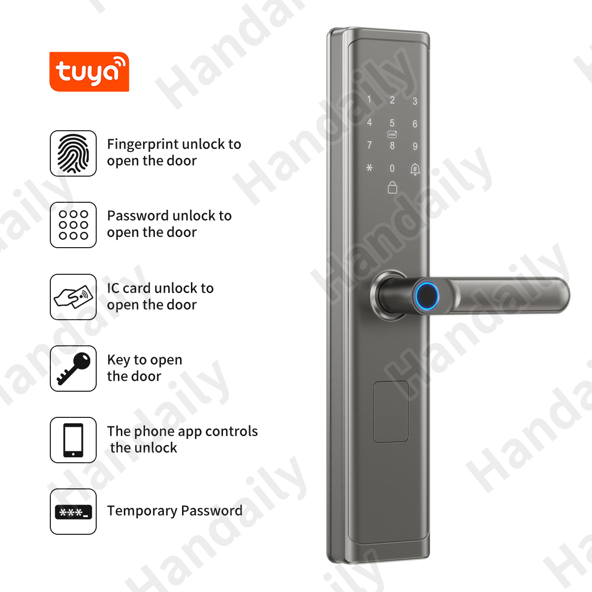 Tuya WLAN TTlock App Fingerabd – Smart Door Lock Bewertung und Preis