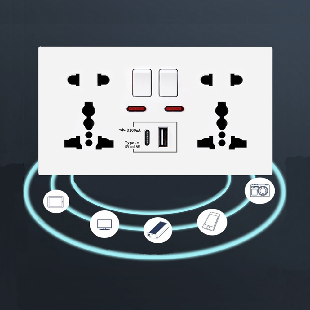 18W Typ-C Schnellladewandsteck – Smart Wall Socket Bewertung und Preis