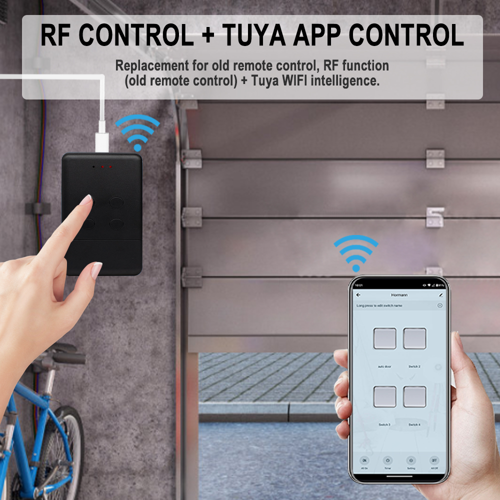 NOVOFERM Wifi RF 2 in 1 Smart  – Smart Garage Door Opener Bewertung und Preis