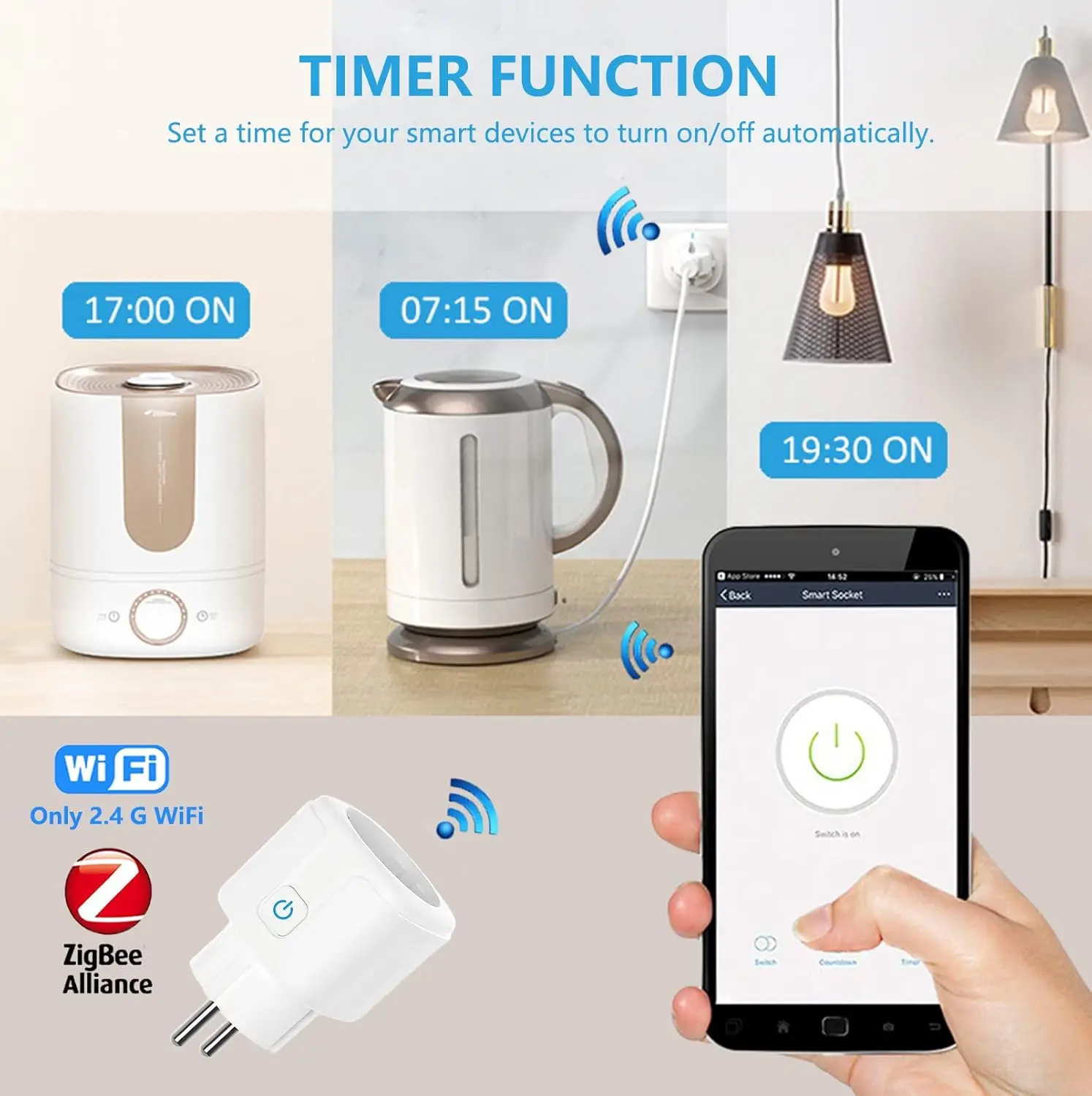ZigBee EU-Stecker 16A/20A Smar – Smart Wall Socket Bewertung und Preis