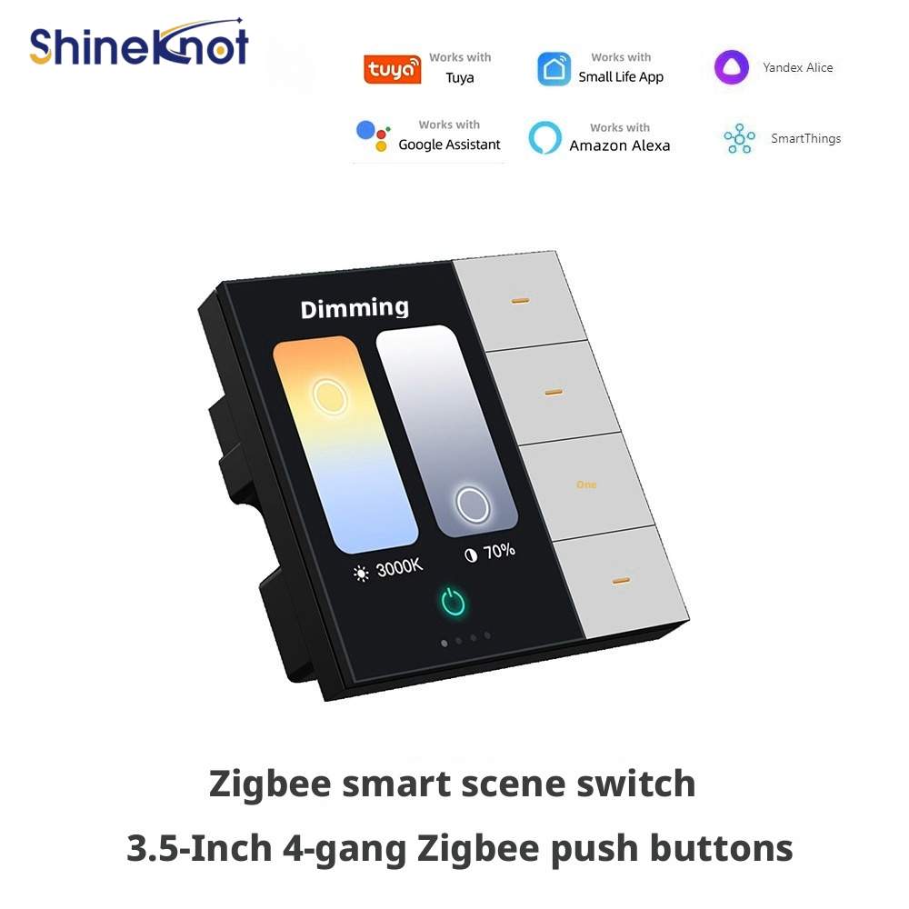 Shineknot Tuya 3,5-Zoll-Bildsc – Smart Home Button Bewertung und Preis