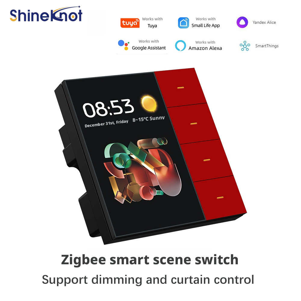 Shineknot Tuya 3,5-Zoll-Bildsc – Smart Home Button Bewertung und Preis