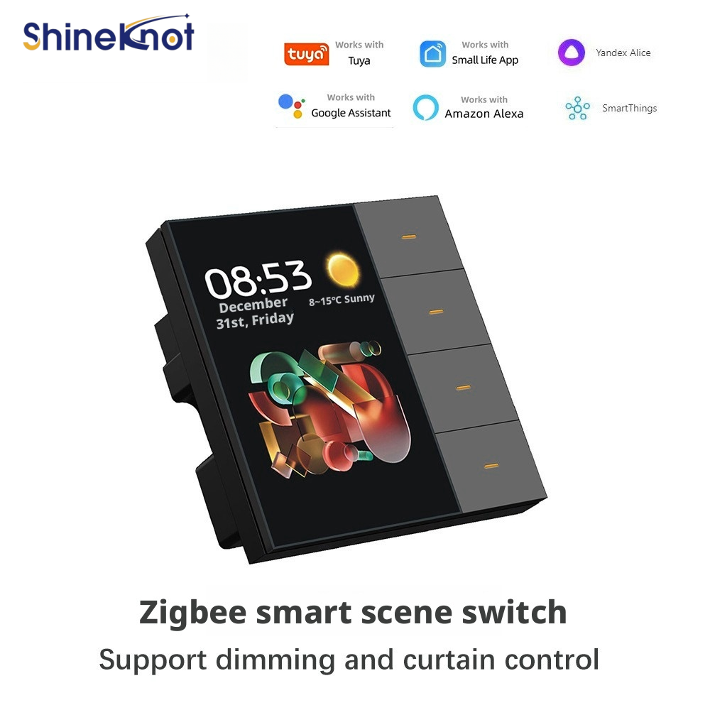 Shineknot Tuya 3,5-Zoll-Bildsc – Smart Home Button Bewertung und Preis