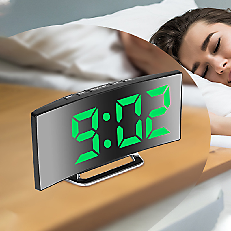 LED Digital Wecker Gebogene Bi – Smart Home Retrofit Bewertung und Preis