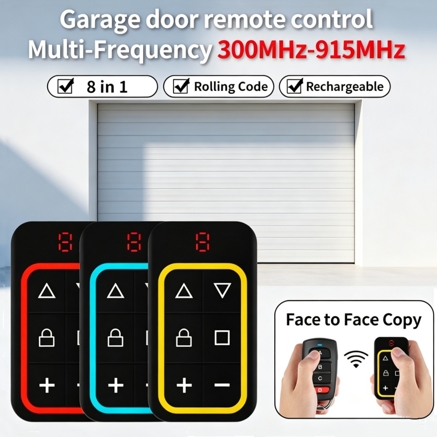 8-Kanal Universal-Garagenfernb – Smart Garage Door Opener Bewertung und Preis