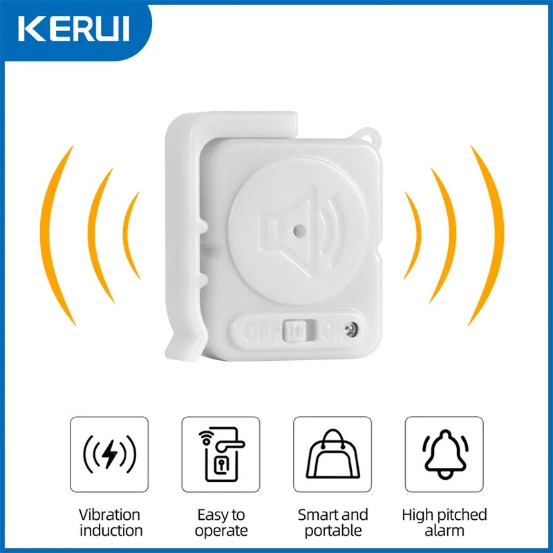 KERUI Kabellose Vibrations-Ala – Door Window Sensor Bewertung und Preis