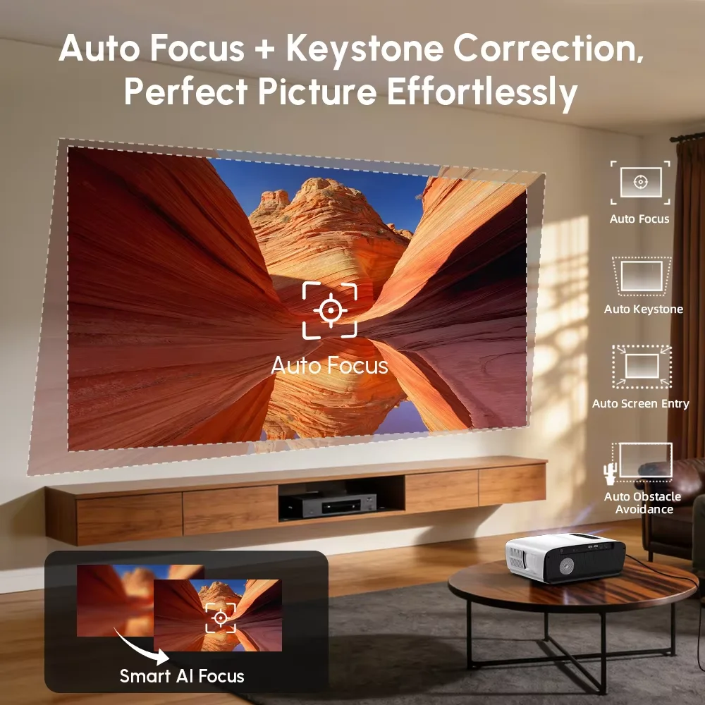 NewA9S 4k Projektor Autofokus  – Smart Home Retrofit Bewertung und Preis